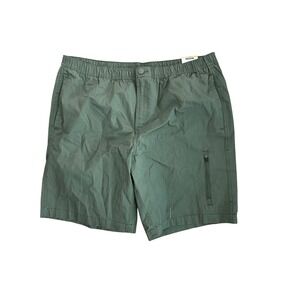 George Olive Green Cargo Shorts Relaxed Fit Casual Comfort Mens‎ Size L